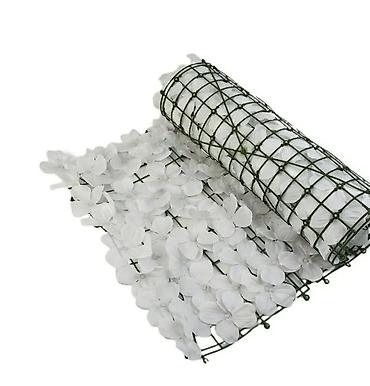 Baštenska dekoracija: 🌸 Dekorativna ograda od veštačkog cveća 3x1m 🌸 Ulepšajte svoju terasu — 3