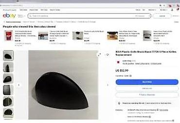 Ostala kuhinjska oprema: Držač za noževe – polukružni stalak sa prorezima - Moderan polukružni — 9