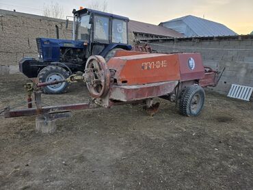 Тракторы МТЗ (Беларус): Модель: 82.1 экспортный, Б/у, 1996 г., С пресс-подборщиком — 5