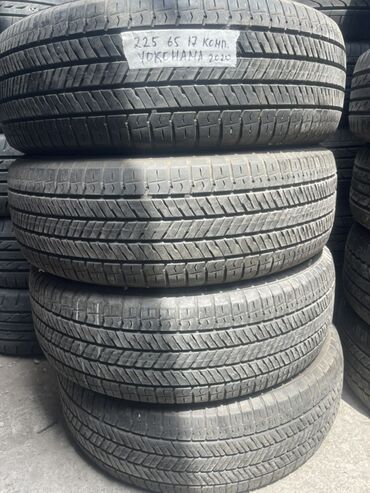 Шины: Шины 225 / 65 / R 17, Лето, Б/у, Комплект, Легковые, Япония, Yokohama