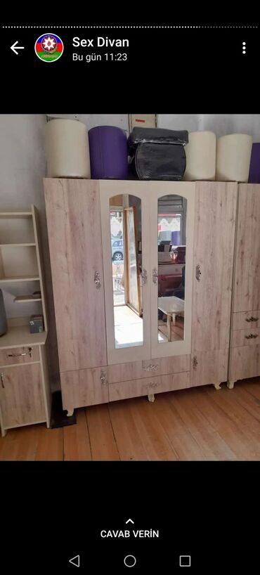 Dolablar: 📌160 Azn (₼) baslayan qiymetler 📌2 qapi olan dolab seher daxili — 4