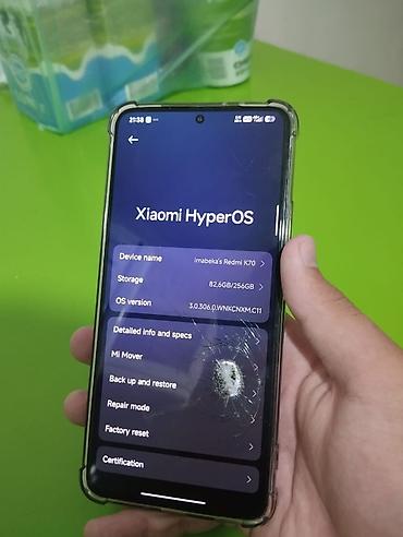 apple wat: Redmi, Redmi K70, Б/у, 256 ГБ, цвет - Белый, 2 SIM — 3