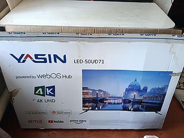 power: Телевизор YASIN LED-50UD71, 50" Основные характеристики: - 4K UHD — 2