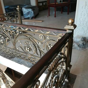 Сварка: Ковка, ворота, лестница, перила, тапчан, качели, навес — 24