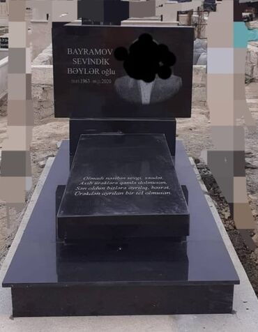 Başqa xidmətlər: Mərmər, qranit daşlardan.Hər ölçüdəhər formada məzar daşlarının — 8
