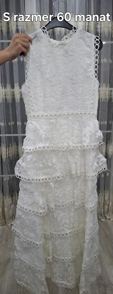 Dəstlər, kostyumlar: Qadın geyim dəsti – 38 razmer 1) Qara-ağ zolaqlı kostyum - Üst geyim — 5