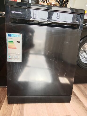 ТВ и видео: Hoffmann DW-715B qabyuyan maşın - Rəng: qara/inox - Enerji