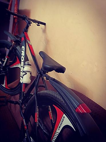 Dağ velosipedləri: Crosser dağ velosipedi - Brend/model: Crosser - Rəng: qara-qırmızı-ağ — 1