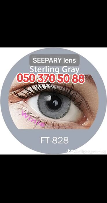 Digər: Lens linza koreya istehsalı olan linza +qab rəngli kosmetik linza — 2