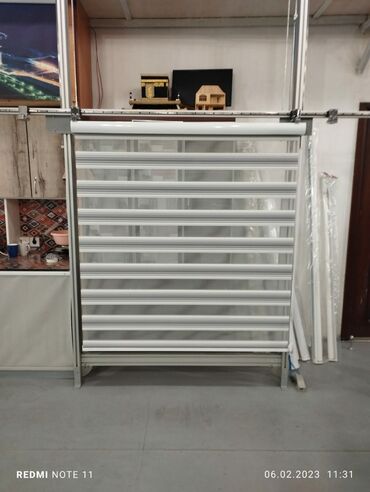 Jalüzlər: Salam EVINIZE zebra stor pilice dikey perde tul rimsky matorlu jalyuz — 3