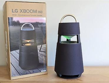 Dinamiklər və kolonkalar: LG XBOOM 360 (RP4B) – 360 dərəcəli portativ akustik sistemi 2023-cü — 1