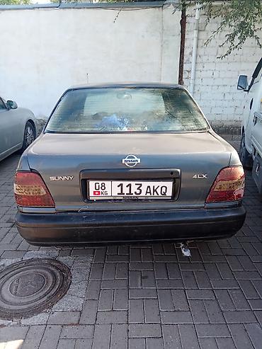 nisa: Nissan Sunny: 1991 г., 1.4 л, Механика, Бензин, Седан — 1