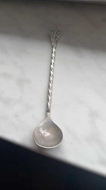 qaşıq dəsti: Kolleksiya çay qaşıqları dəsti - Material: metal (gümüşü rəng) — 3