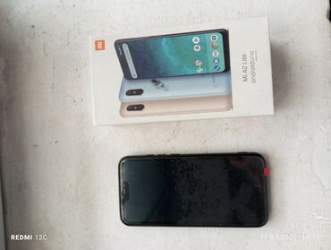 стекло на камеру: Redmi, Redmi A2, Колдонулган, 64 ГБ, түсү - Көк, 2 SIM