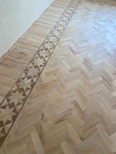 Döşəmə işləri: Pol ve parketlerin yonulub laklanmasi yuksek seviyyede — 21
