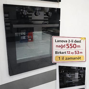 Duxovkalar: Duxovka Lanova, Elektrik, rəng - Qara, Quraşdırılan, Yeni — 5