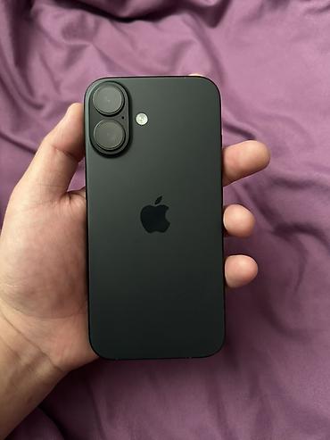 16 plus: IPhone 16, Б/у, 128 ГБ, Черный — 1
