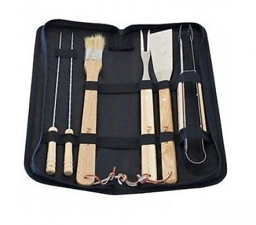 maxi staklene case: Pribor za rostilj Furstin BBQ-6C NOVO. PRIBOR ZA ROSTILJ BBQ 6C — 1