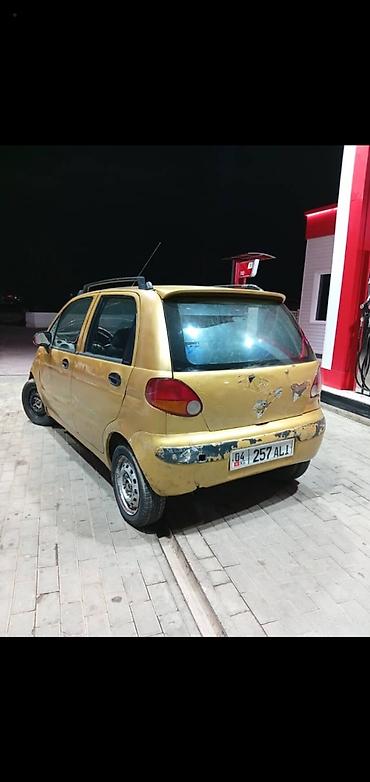арзан матиз 1: Daewoo Matiz: 1995 г., 0.8 л, Кол менен иштөөчү, Бензин, Хетчбек — 5