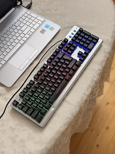 Настольные ПК и комплектующие: RUSH RGB Oyun Klaviatura Məhsulun xüsusiyyətləri: Brend: RUSH — 3