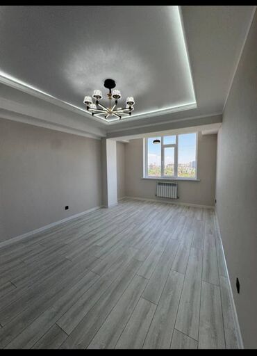 квартира сатылат токмок: 2 бөлмө, 68 кв. м, Жеке план, 9 кабат, Евроремонт