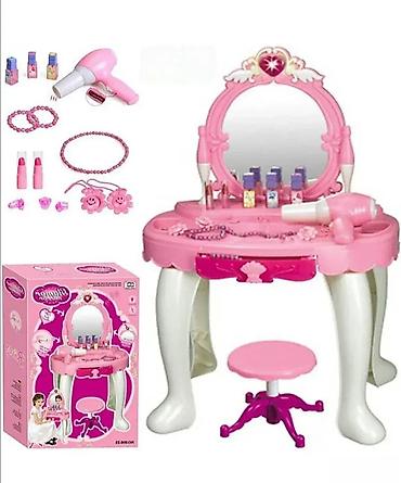 patike za devojcice geox: Veliki glamurozni stolić sa ogledalom Model: 50-00-3200-00 💄 Glamour — 1