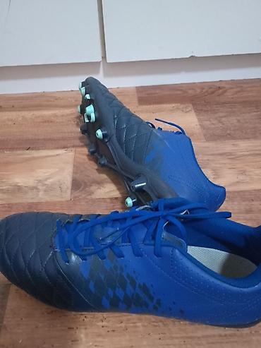 Kopačke: Fudbalske kopačke – plavo/tamno siva kombinacija - Tip: kopačke sa — 3