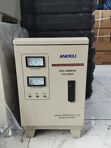 Təmir və tikinti: ANDELI SVC-5000VA AC Automatic Voltage Regulator Xüsusiyyətlər: - — 1