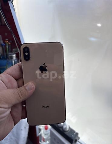 iphone x mikrafon: IPhone Xs Max, 64 GB, Qızılı, Face ID — 5