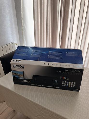 3d printer baku: Epson EcoTank L8180 – 6 rəngli A3+ foto printer Xüsusiyyətlər: - Çap — 1