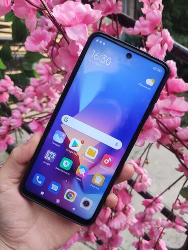 тилифо: Redmi, Redmi Note 9S, Б/у, 64 ГБ, цвет - Синий, 1 SIM, 2 SIM