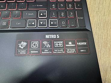 Acer: İşlənmiş Acer Nitro, 15.6 ", Intel Core i9, 512 GB, Ünvandan götürmə, Ödənişli çatdırılma, Rayonlara çatdırılma — 8