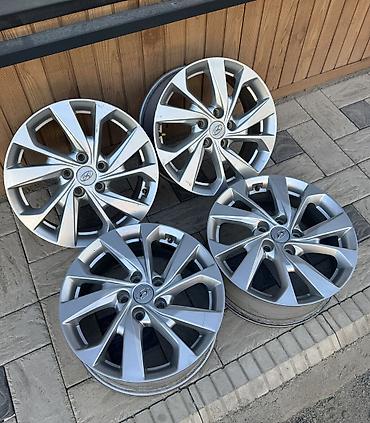 aeolus e70: Литые Диски R 17 Hyundai, Комплект, отверстий - 5, Б/у — 3