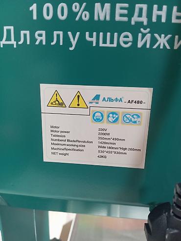 ленточный: Ленточная пила по мясу Альфа AF480 Профессиональный столовый — 2
