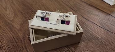 yeni 100 azn: Burberry(запонки) taxma duyme. Made in england. 100% original. 195$-a — 8