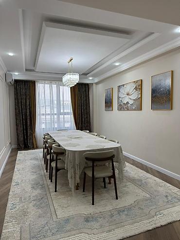 азербайджан: 3 комнаты, 107 м², Элитка, 13 этаж, Дизайнерский ремонт — 3