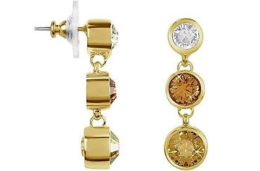 Серьги: НОВЫЙ! Браслет и серьги с Кристаллами Сваровски от AZ Collection — 4