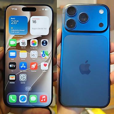 IPhone 17 Pro, 256 GB, Mavi, Face ID lalafo.az -da IPhone 17 Pro, 256 GB, Mavi, Face ID