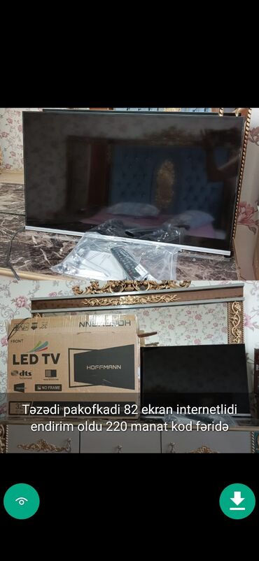 Televizorlar: İşlənmiş Televizor LG 82" — 15