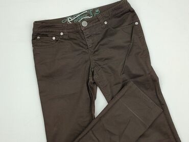 Clockhouse, Material trousers for women, size L (EU 40)