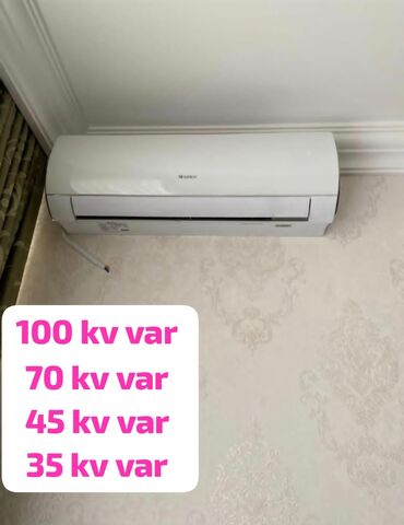 Paltaryuyan maşınlar: Kondisioner Gree, 100-dən çox kv. m, Split sistem