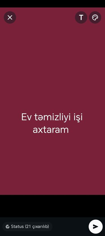 Xadimələr, təmizlikçilər: Xadimə