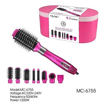 Бытовая техника: №: 13761 Məhsulun adı: Multistayler M.A.C Styler MC-6755 çəhrayı — 1