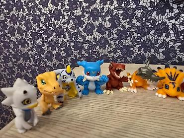 Heykəlciklər: Kolleksiya fiqurları dəsti - Mövzu: Digimon və pop-kultura — 1