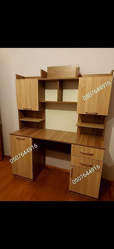 komputer setup: Kompüter masası, Yeni, Açılmayan, Laminat, Dördbucaq masa — 6
