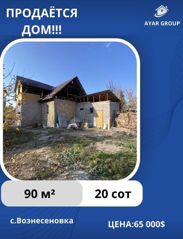 продажа готовых домов из клееного бруса: Дом, 90 м², 3 комнаты, Агентство недвижимости
