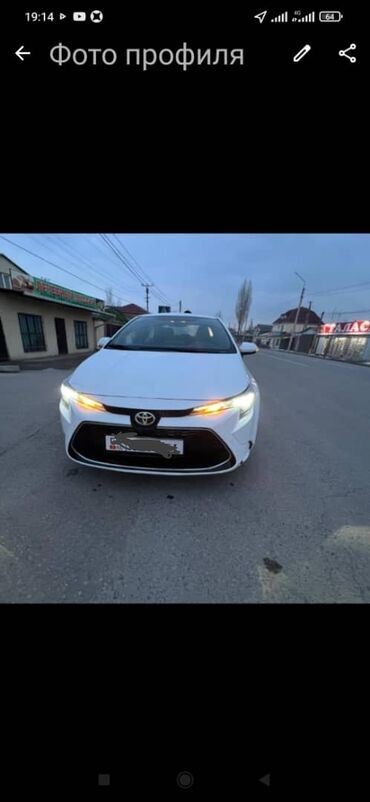 Toyota: Toyota Corolla: 2020 г., 1.2 л, Автомат, Бензин, Седан