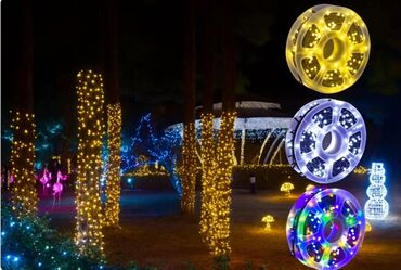 Baštenska rasveta: Led lampice Vrhunske novogodišnje svećice, vodootporne i pogodne za — 1