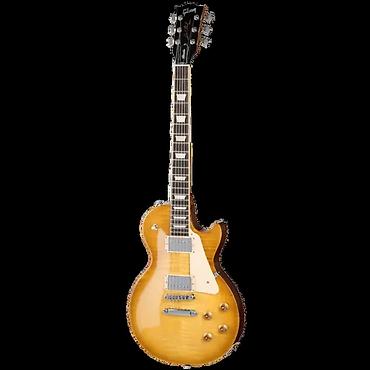 gitara dayaq: Gibson Les Paul Studio Session – Elektrik Gitara, Honey Burst Gibson — 1