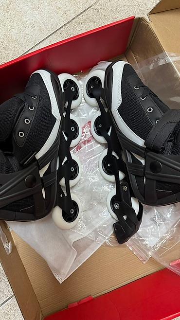 Ролики: Ролики Cougar MZS109 новые, не подошли по размеры реальный размер — 5